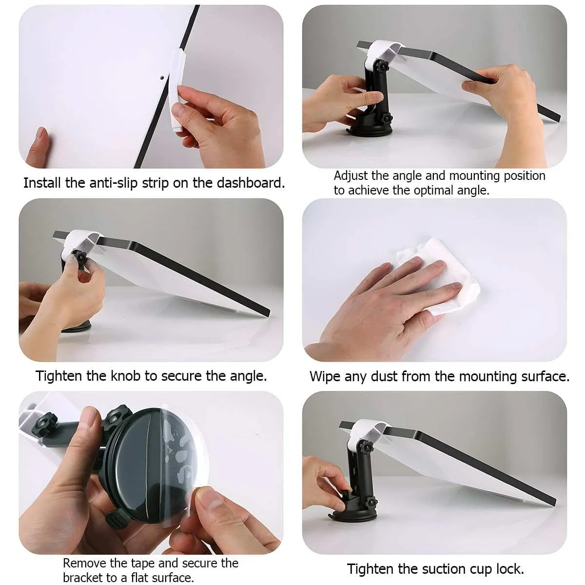 OASIDOS suction dash mount complete kit